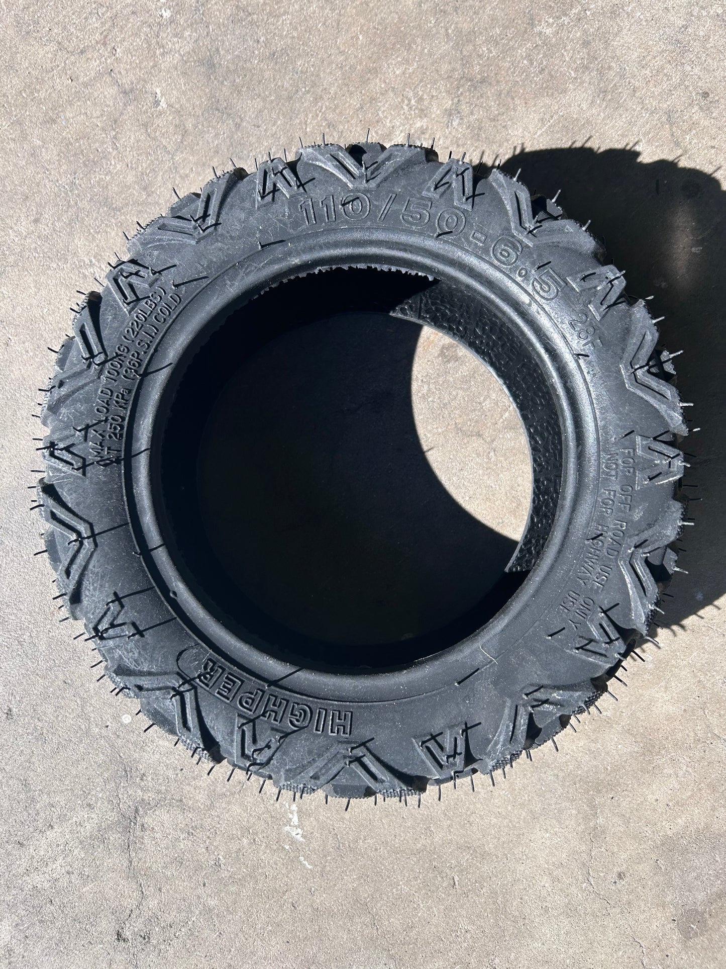 Scooter / Mini Bike Tyre 110/50-6.5