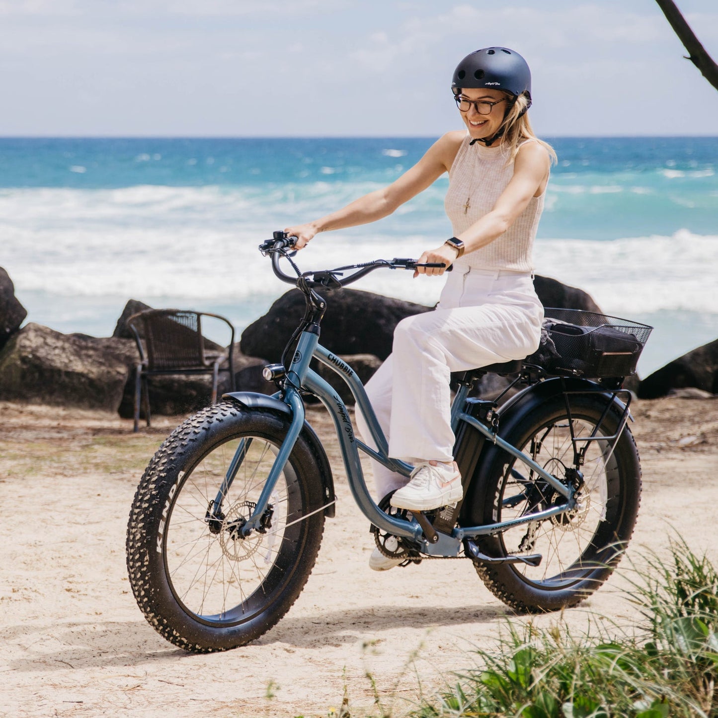 Ampd Brothers CHUBBIE-S 2 Electric Beach Cruiser Bike