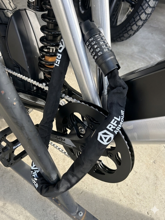RFL Armour Heavy Duty Combination Chain Lock