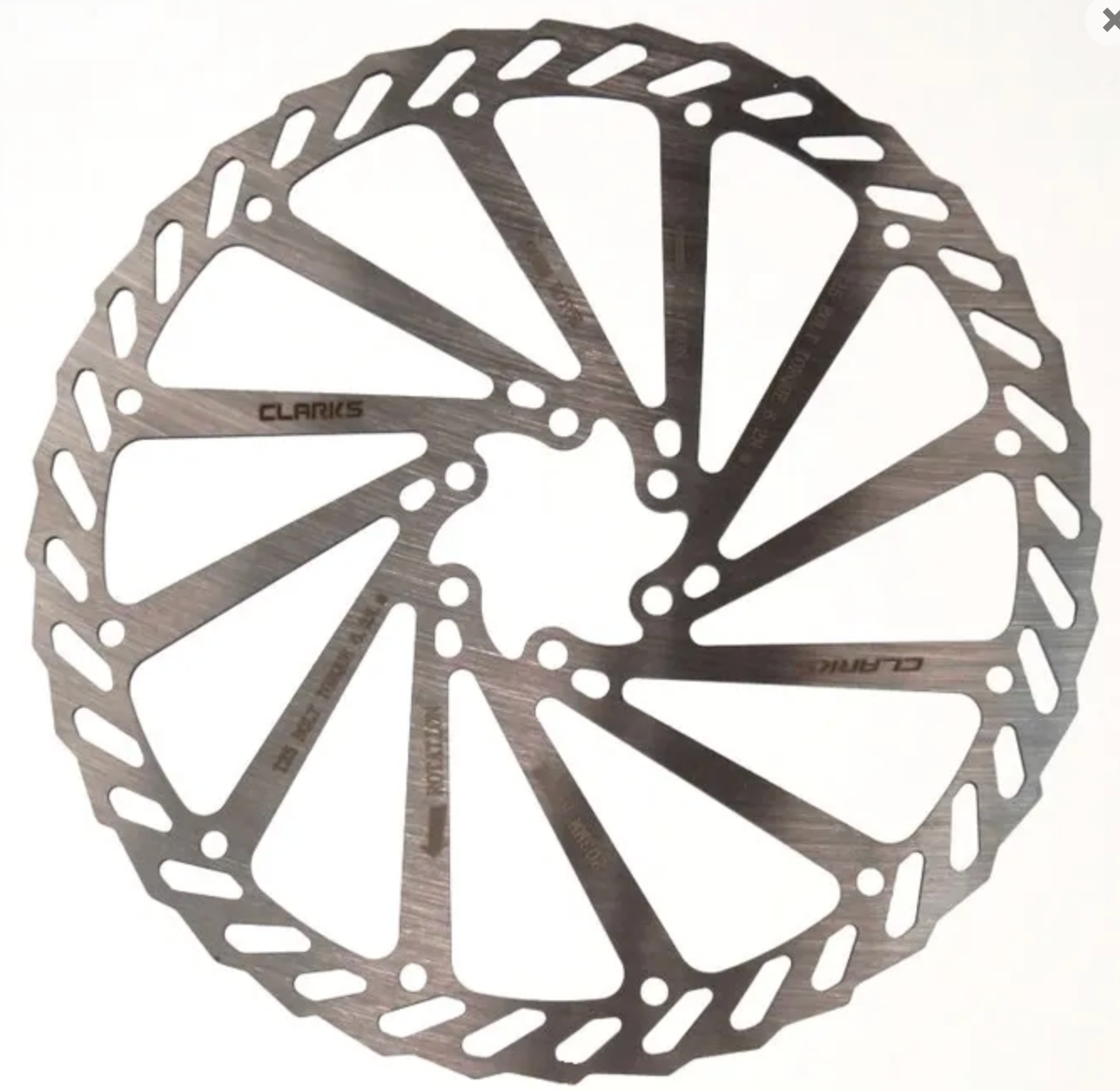 DISC ROTOR - CLARKS, STAINLESS STEEL 203mm, Heavy Duty 2.3mm thick