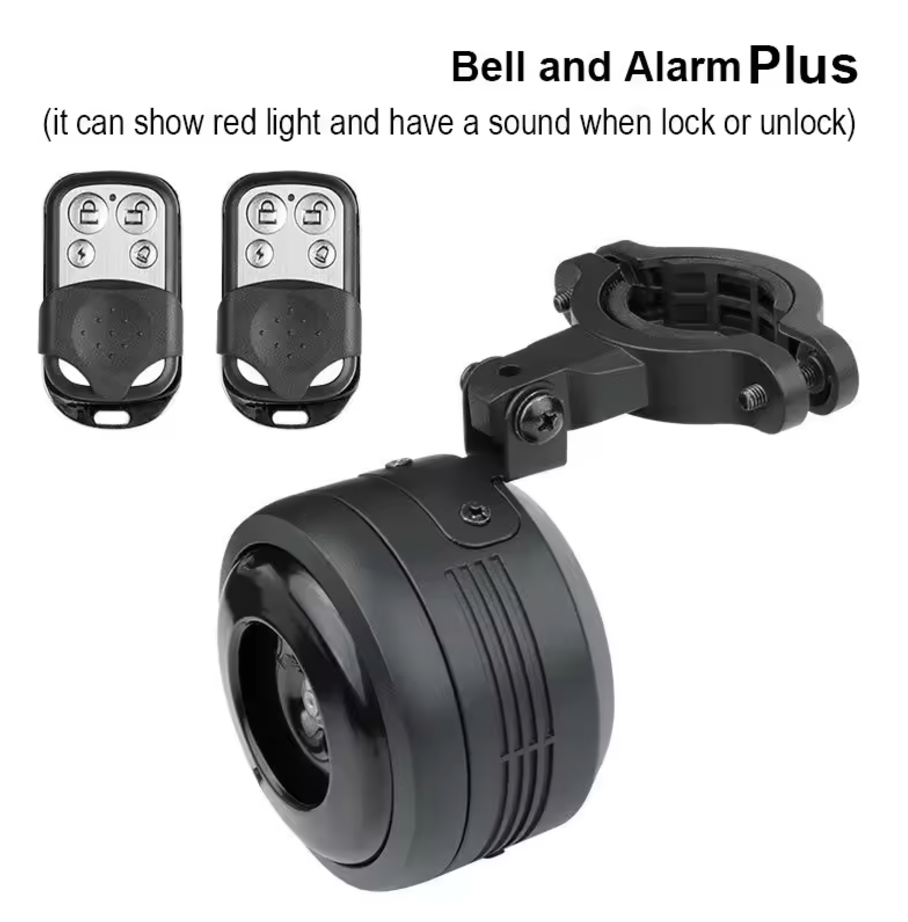 Electronic Anti Theft Alarm / Bell. Loud 125db with remote control
