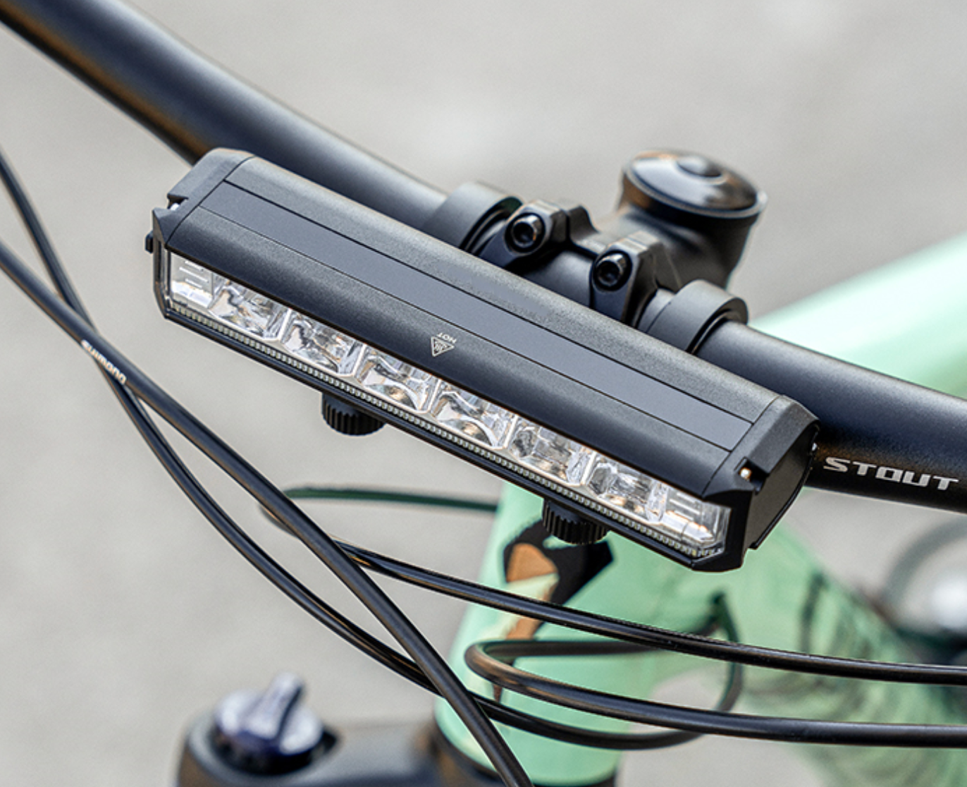 Bicycle / eBike Light Bar - USB rechargeable
