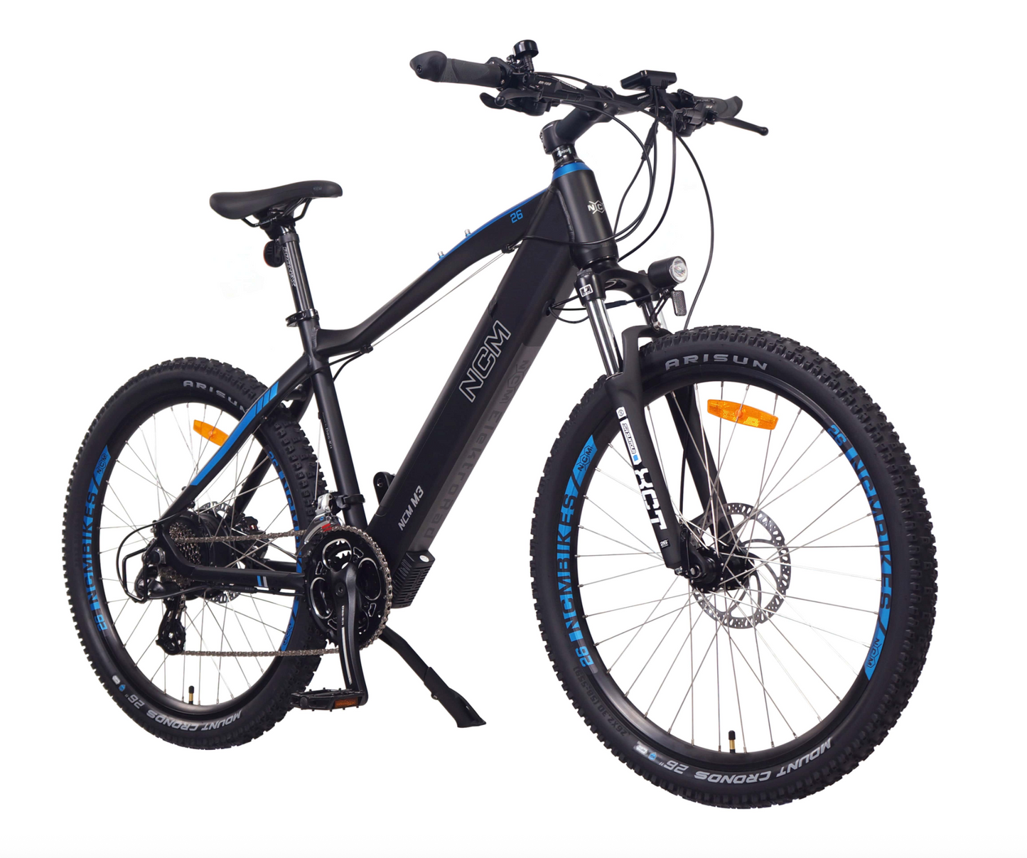 NCM Moscow M3 Electric Mountain Bike (Hydraulic brakes)