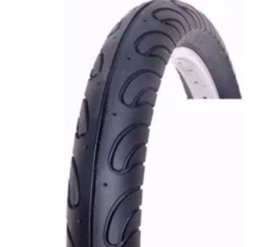 TYRE 20 x 3.00 BLACK, Quality Vee Rubber Tyre (76 - 406)