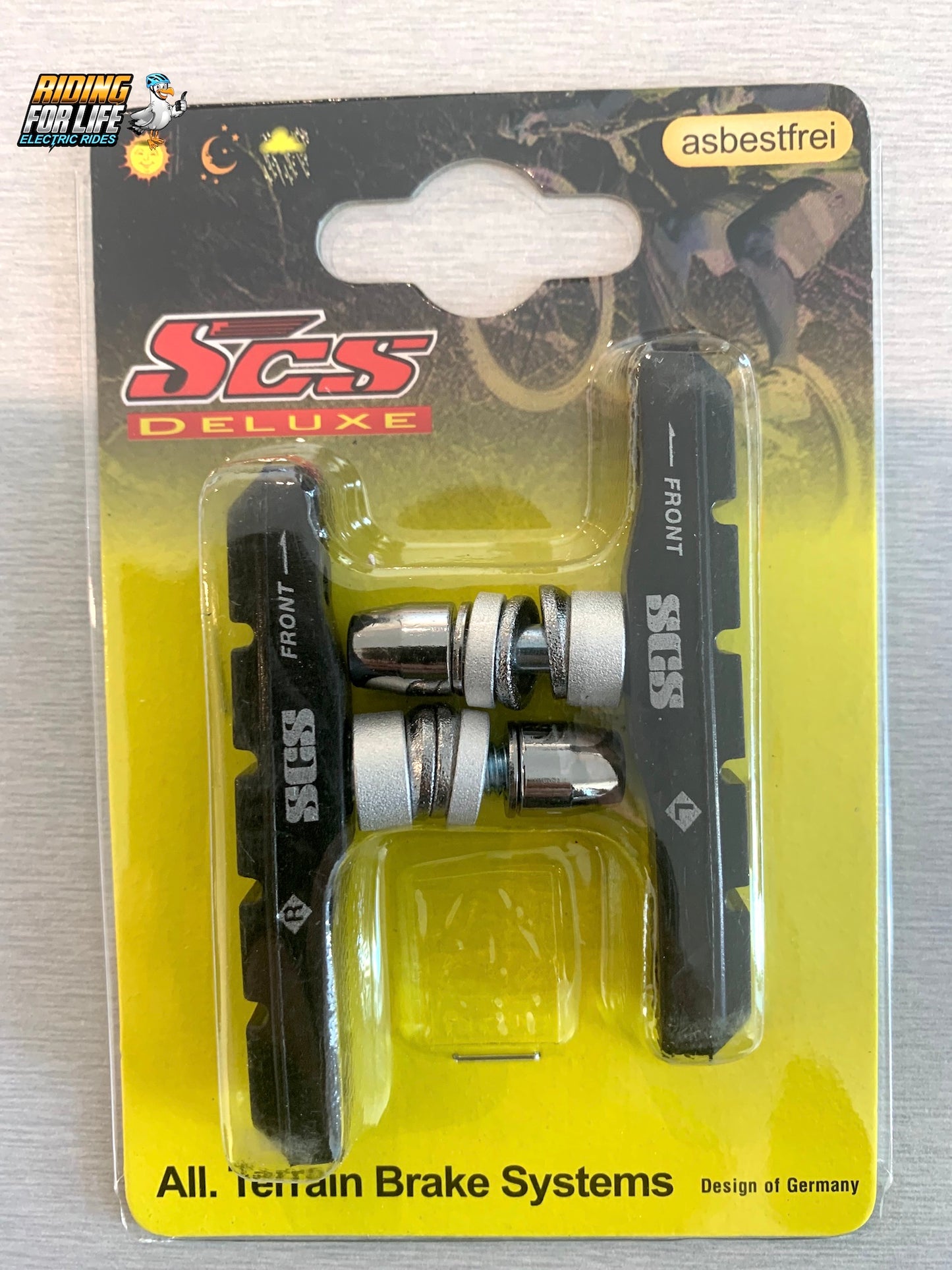 SCS Deluxe V - Brake Pads, 70mm (sold in pairs)