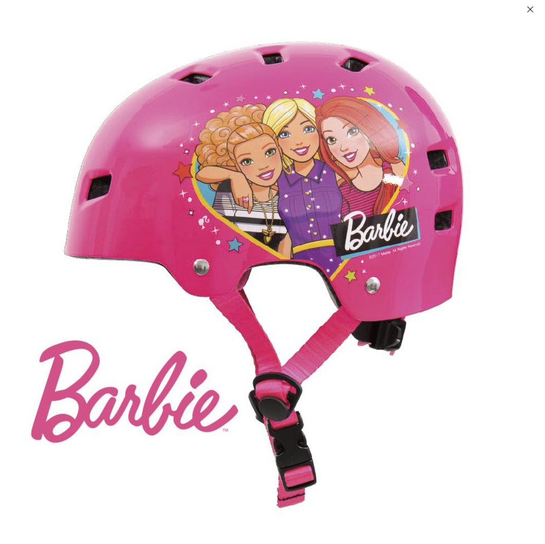 Helmet Licensed - Barbie 50-54cm Adjustable