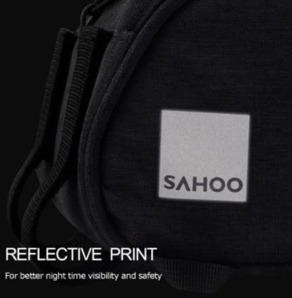 SAHOO Top Pannier Rack Bike Trunk Bag-7L with Universal fit straps