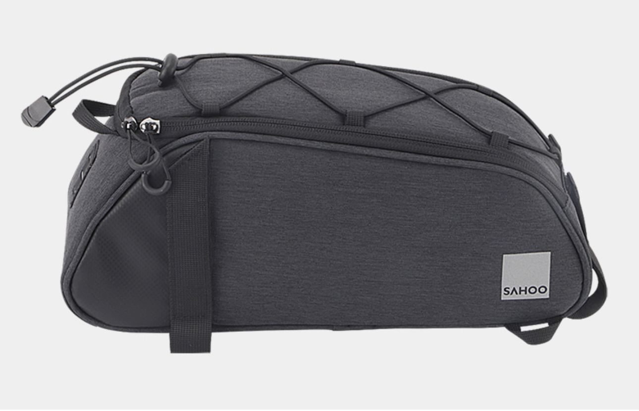 SAHOO Top Pannier Rack Bike Trunk Bag-7L with Universal fit straps