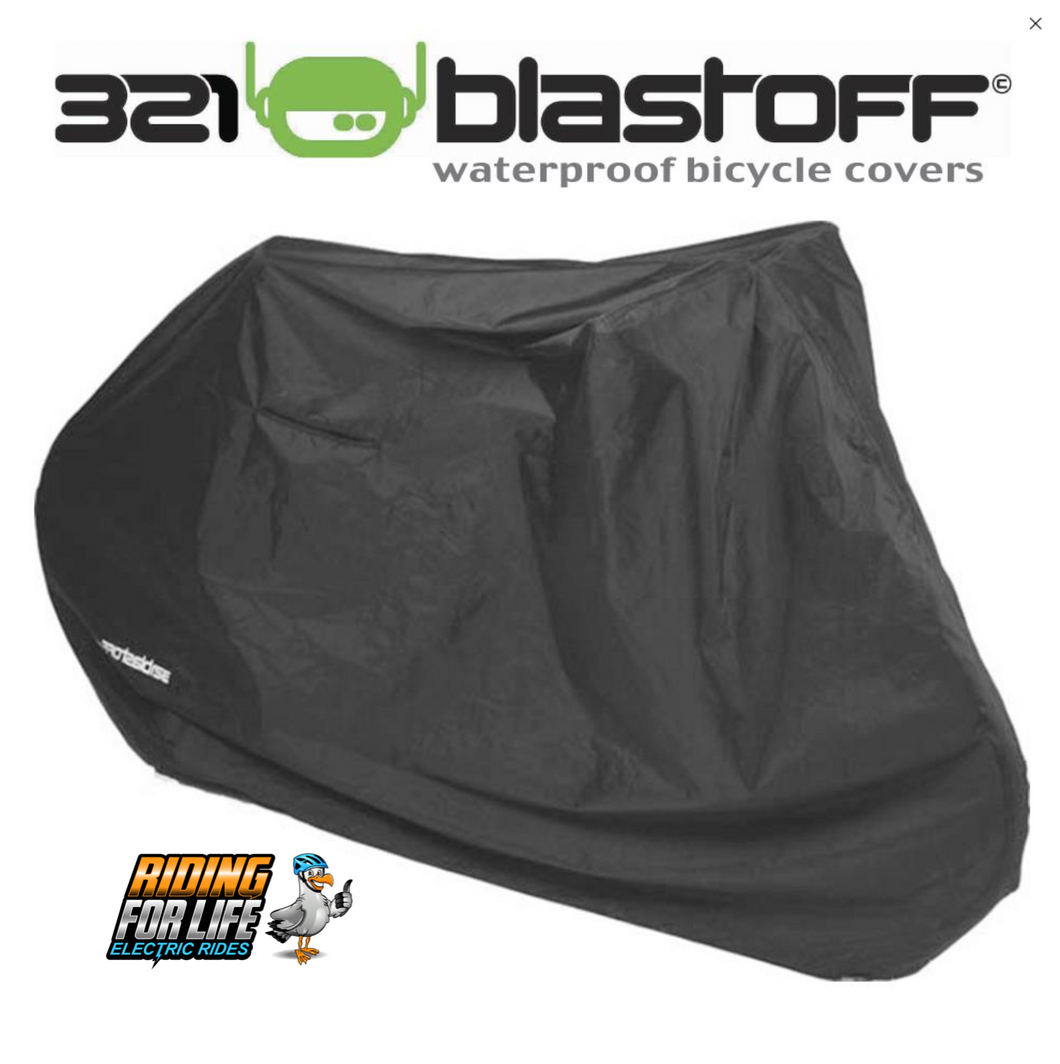 Blast Off Bike Cover - 100% waterproof heavy duty