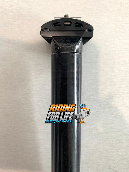 SEAT POST 30.9 x 400mm, Micro-Adjust, Alloy BLACK