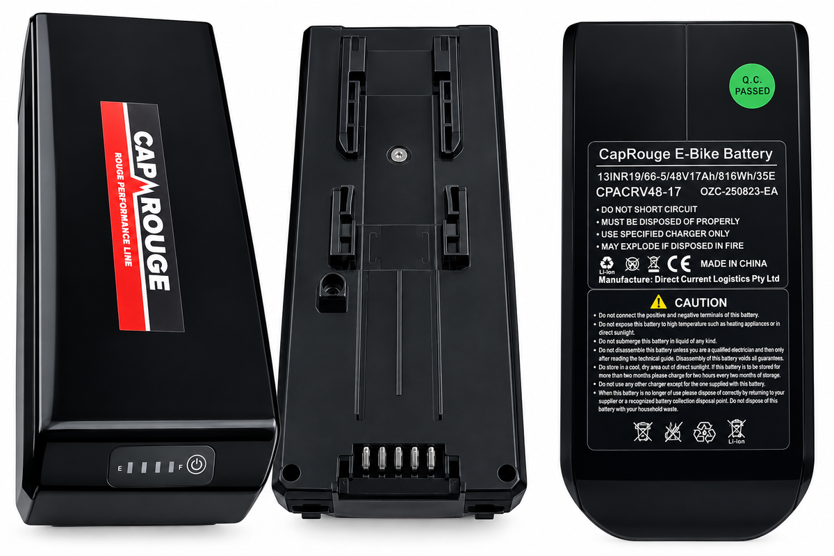 Dirodi Rover 48V 17.5Ah / 840Wh eBike Battery CPACRV48-17.5