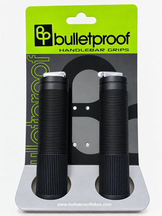GRIPS Bulletproof, 130mm, Closed Ends, BLACK