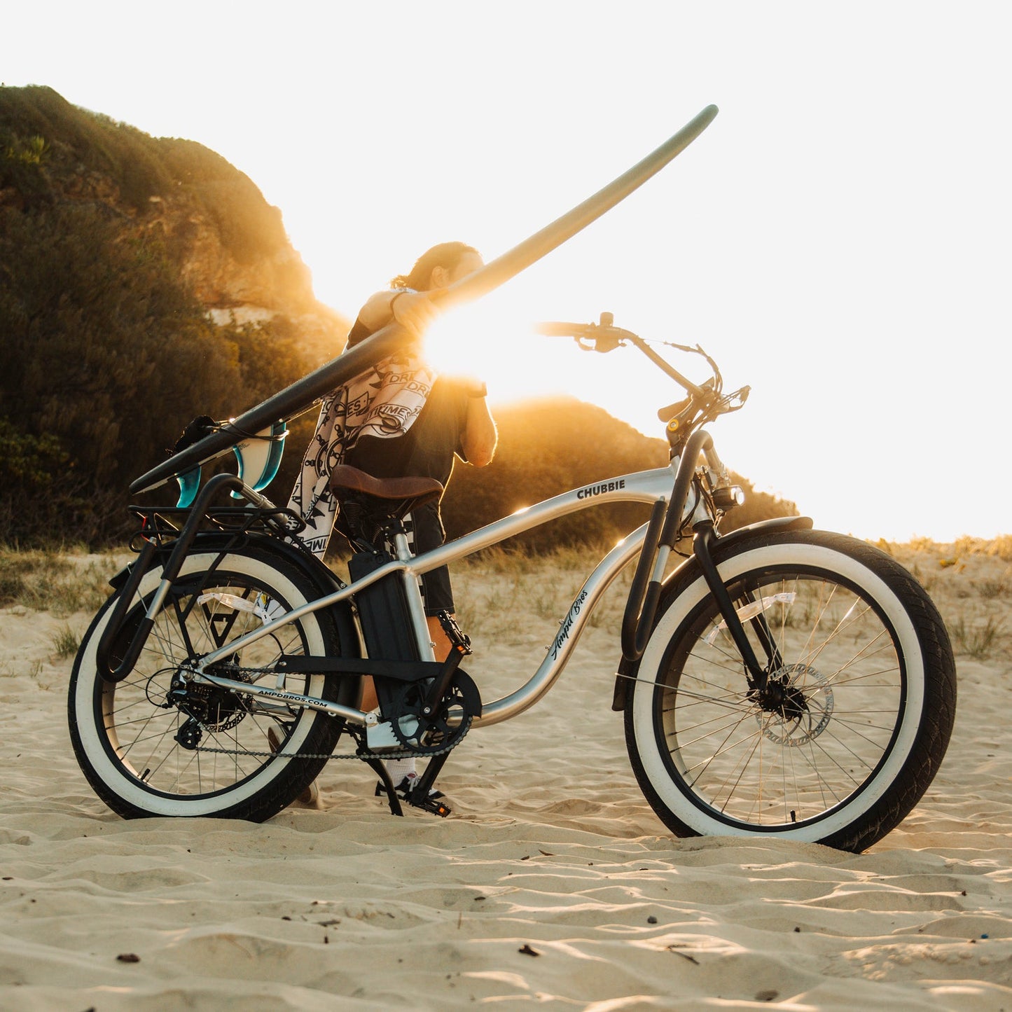 Ampd Brothers CHUBBIE 2 Electric Beach Cruiser Bike