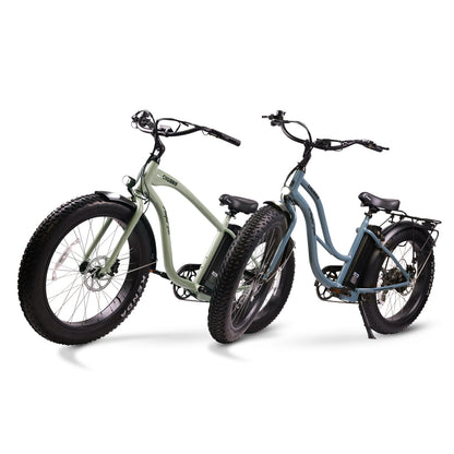 Ampd Brothers CHUBBIE-S 2 Electric Beach Cruiser Bike