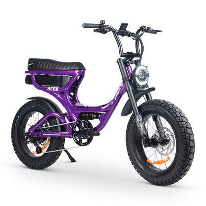 Ampd Bros ACE-S PRO Dual Suspension Electric Bike (Series 4)