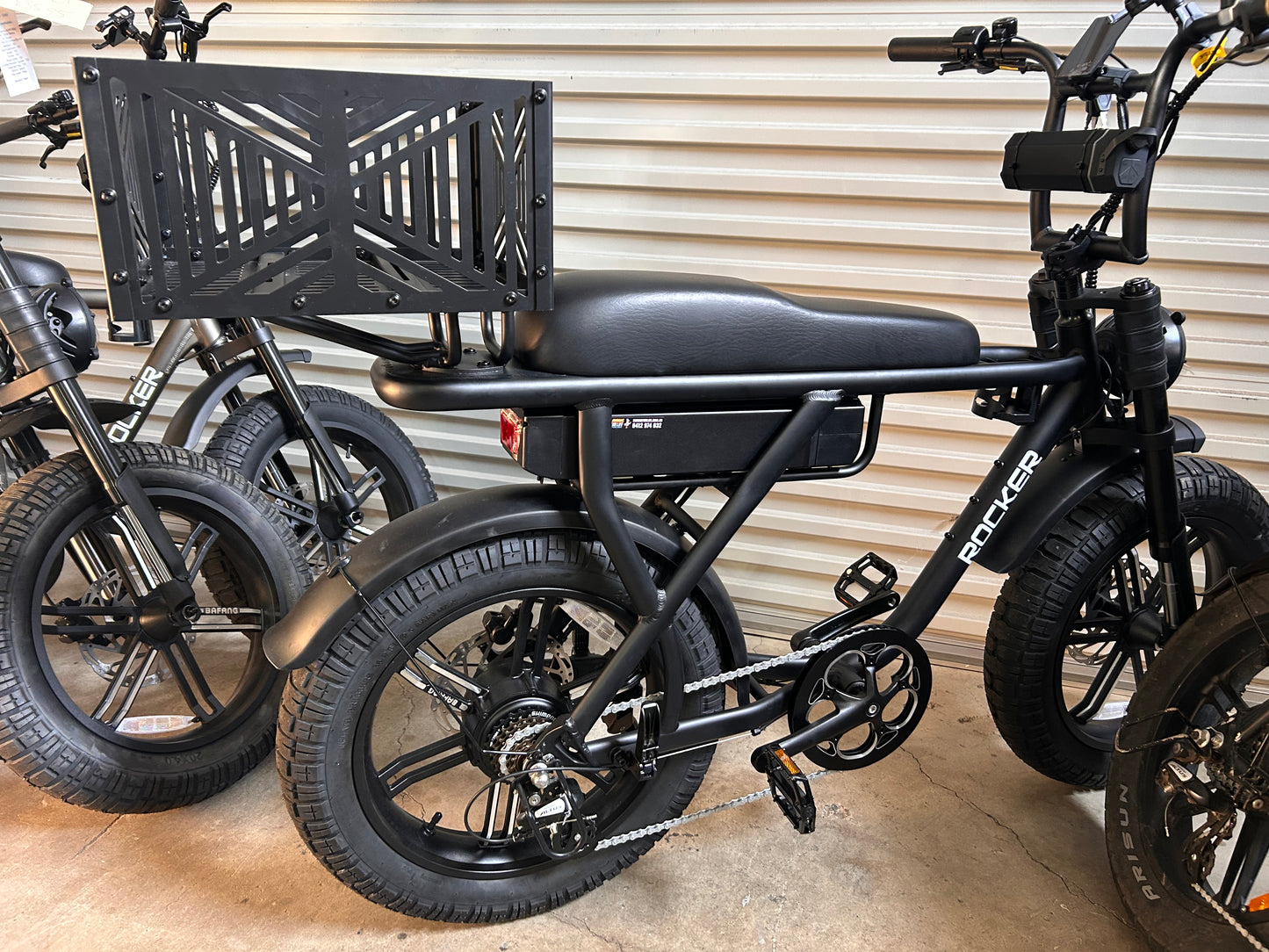 Heavy Duty Steel Rear Basket