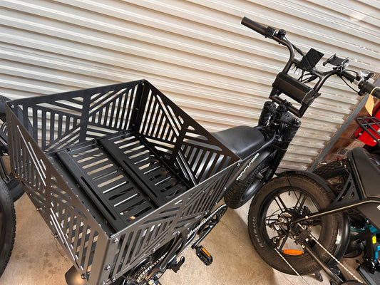Heavy Duty Steel Rear Basket