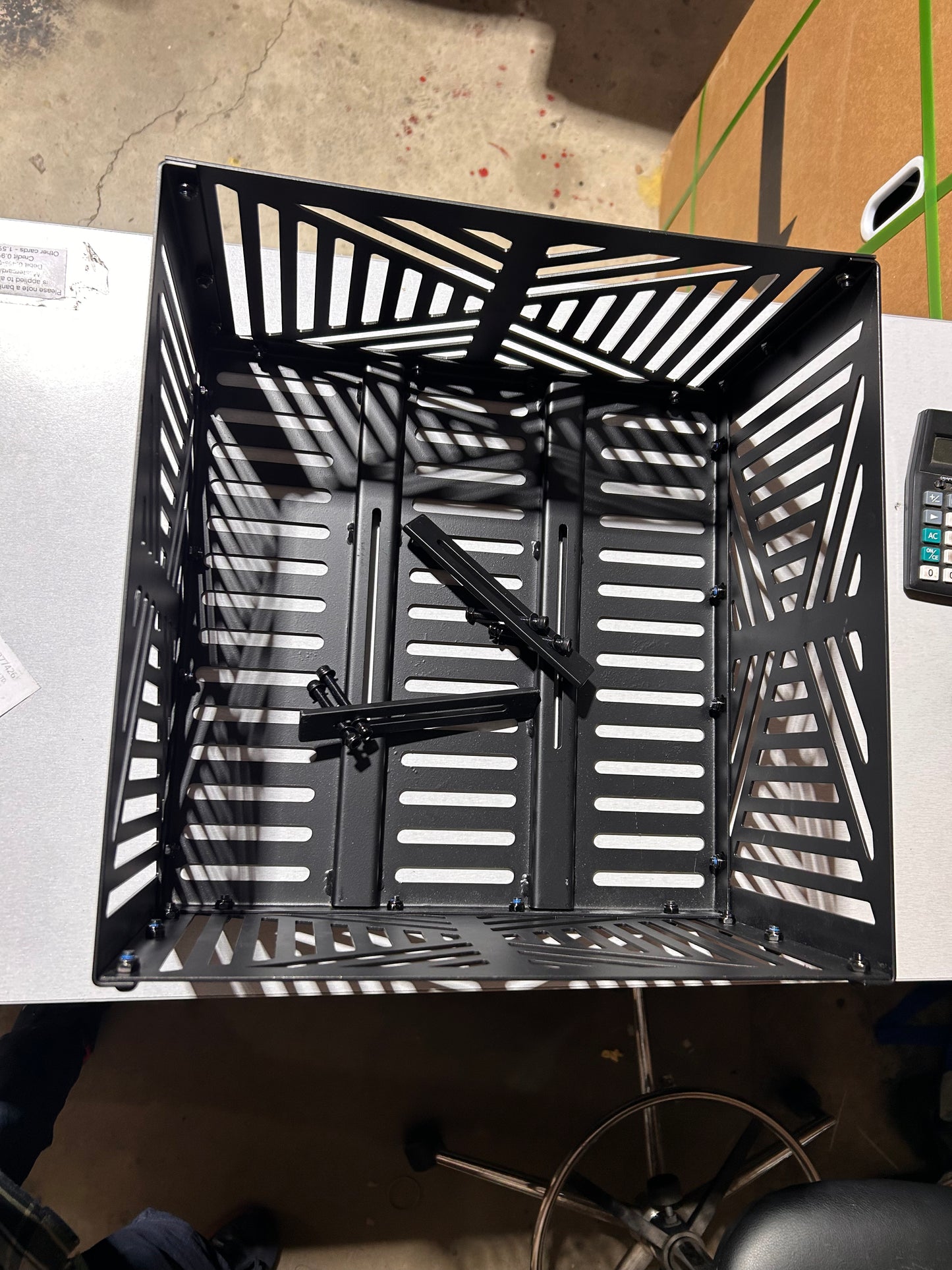 Heavy Duty Steel Rear Basket