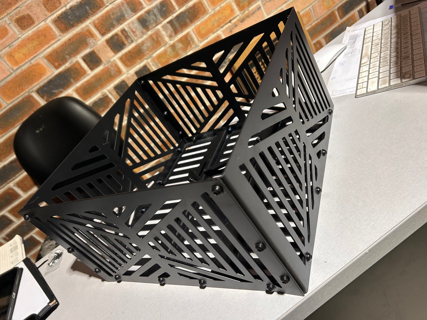 Heavy Duty Steel Rear Basket