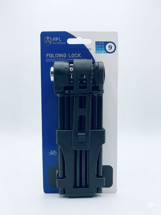 RFL Armour Heavy Duty Combination Folding Lock