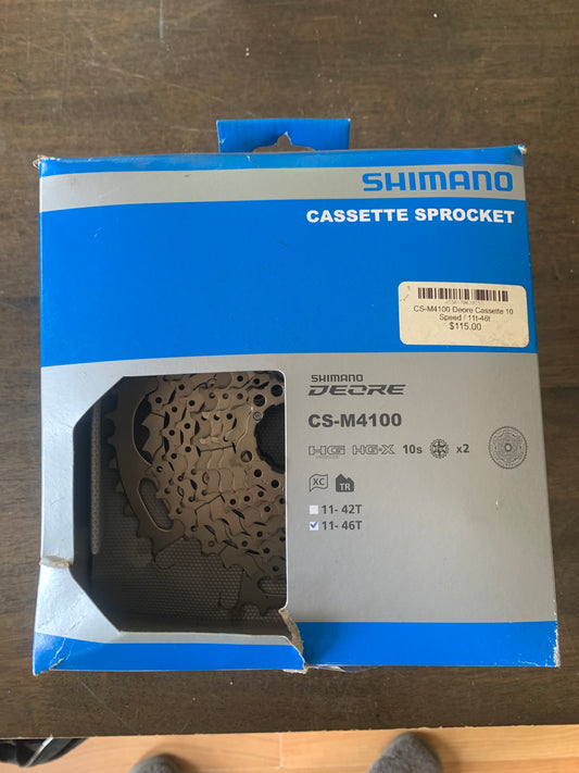 Shimano cassette CS-M4100 Deore 10 speed 11-46