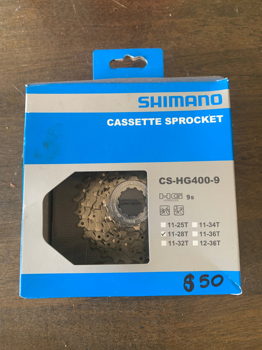Shimano Alivio CS-HG400 11-28T 9sp Cassette