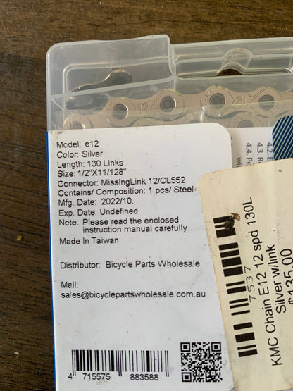 KMC 12 speed chains