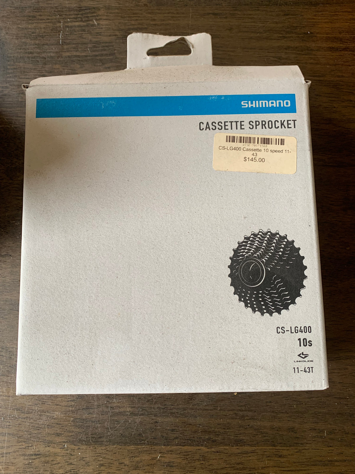 Shimano LG400 cassette