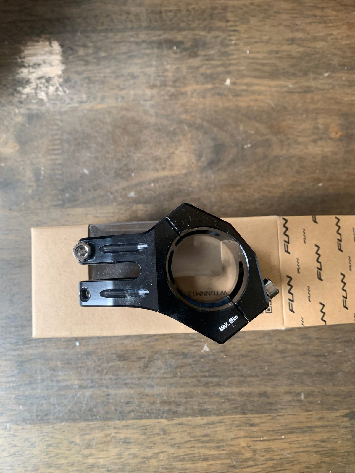 FUNN Funnduro stem 35mm x zero rise - black