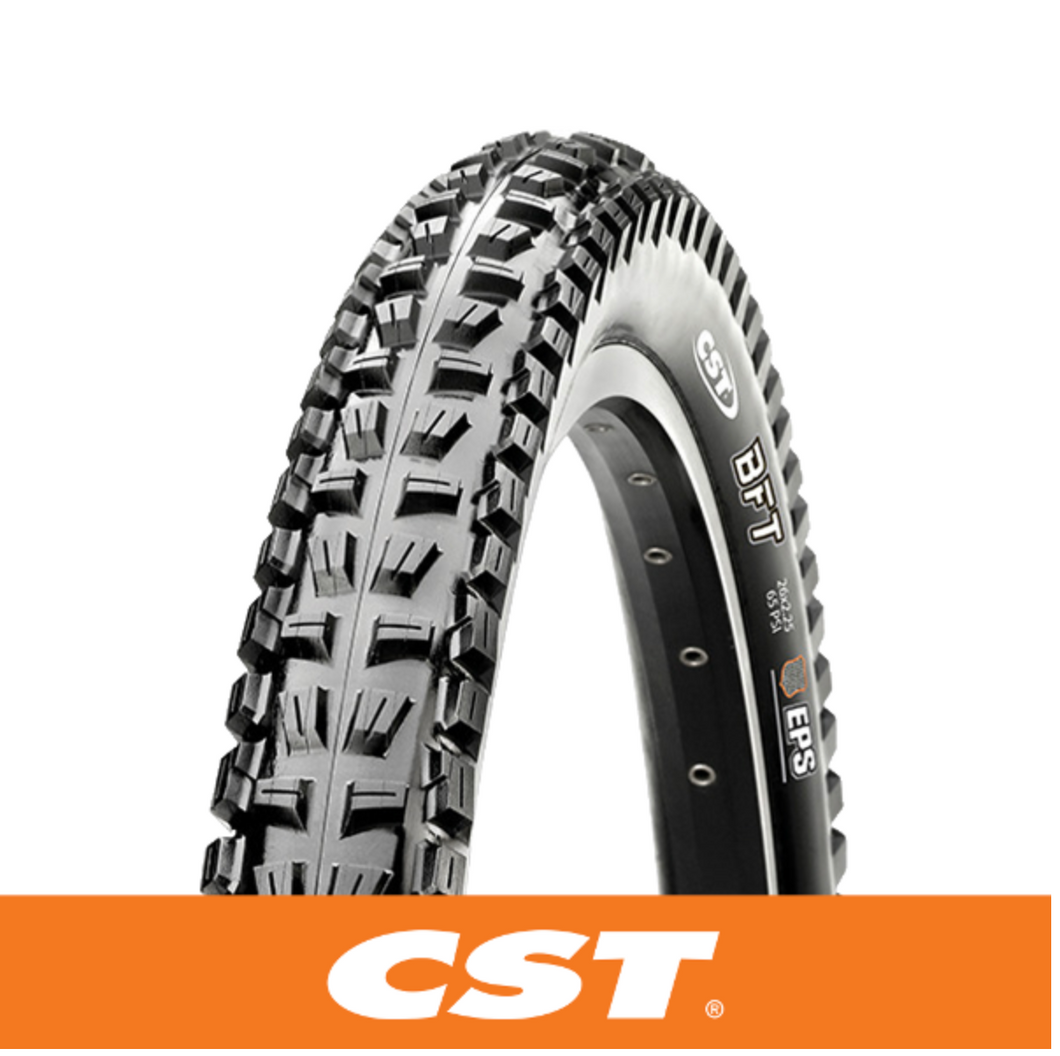 Bicycle CST Tyre BFT C1752 - 27.5 x 2.25 - Wirebead - Black.