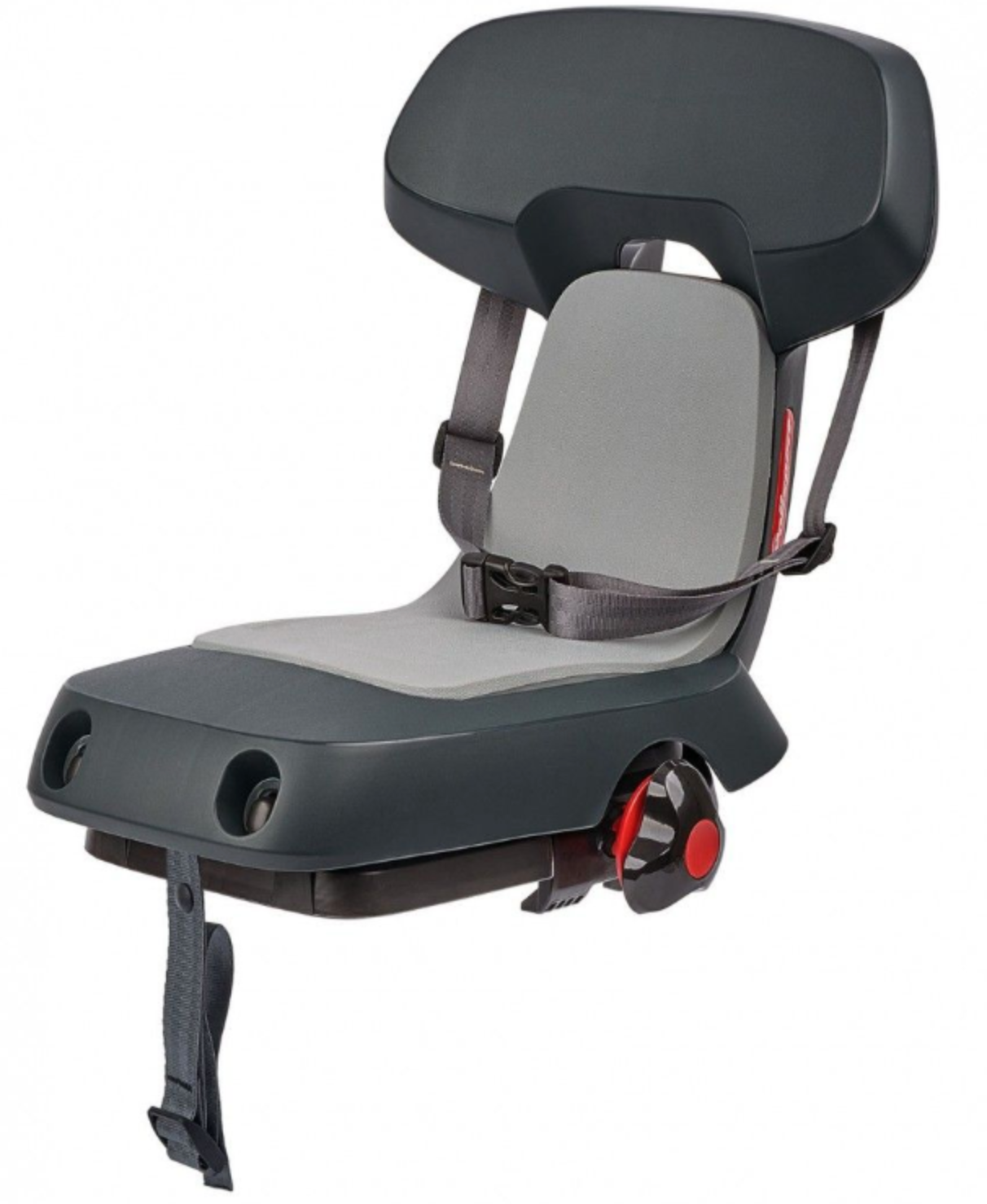 GUPPY JUNIOR - CHILD BIKE SEAT DARK GREY FOR KIDS UP TO 35KG