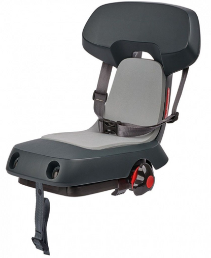 GUPPY JUNIOR - CHILD BIKE SEAT DARK GREY FOR KIDS UP TO 35KG
