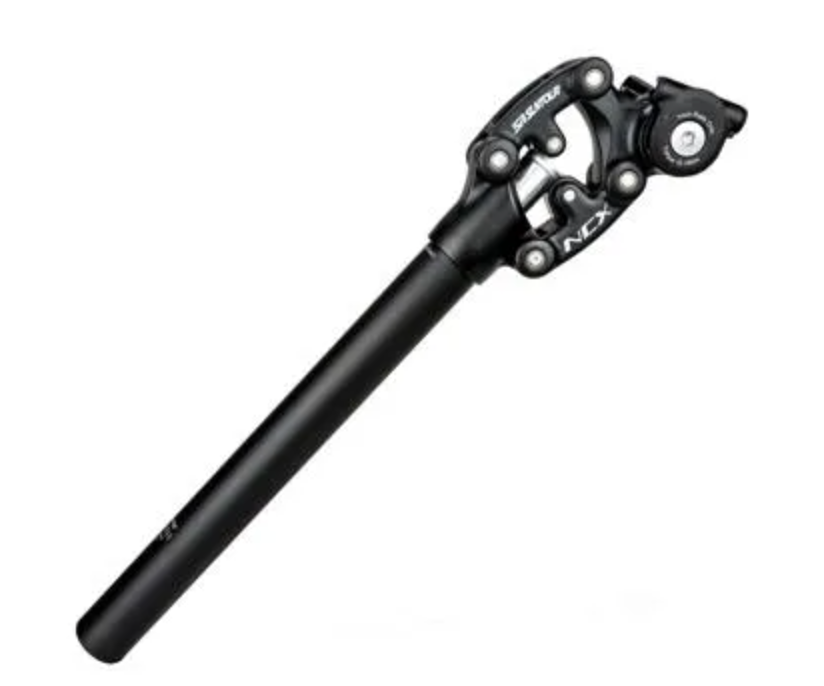 Seat Post, SUSPENSION,  BLACK, , Sr Suntour NCX. Medium Spring Fitted