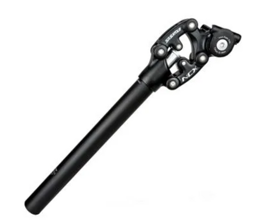 Seat Post, SUSPENSION,  BLACK, , Sr Suntour NCX. Medium Spring Fitted