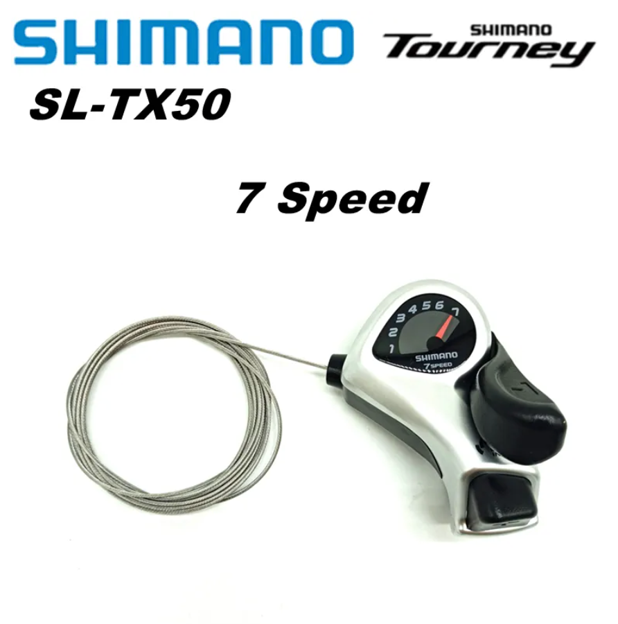 Shimano Tourney TX50 Thumb Shifter Gear Lever 7 speed