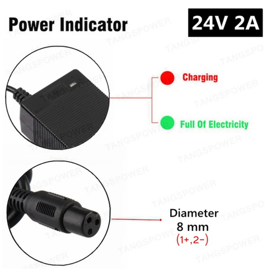 24V 2A lead-acid battery Charger
