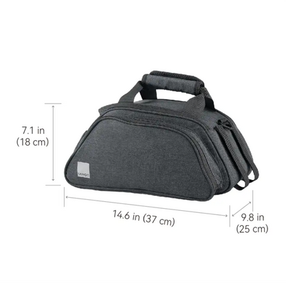 SAHOO TOP PANNIER RACK BIKE TRUNK BAG - EXPANDABLE 8L