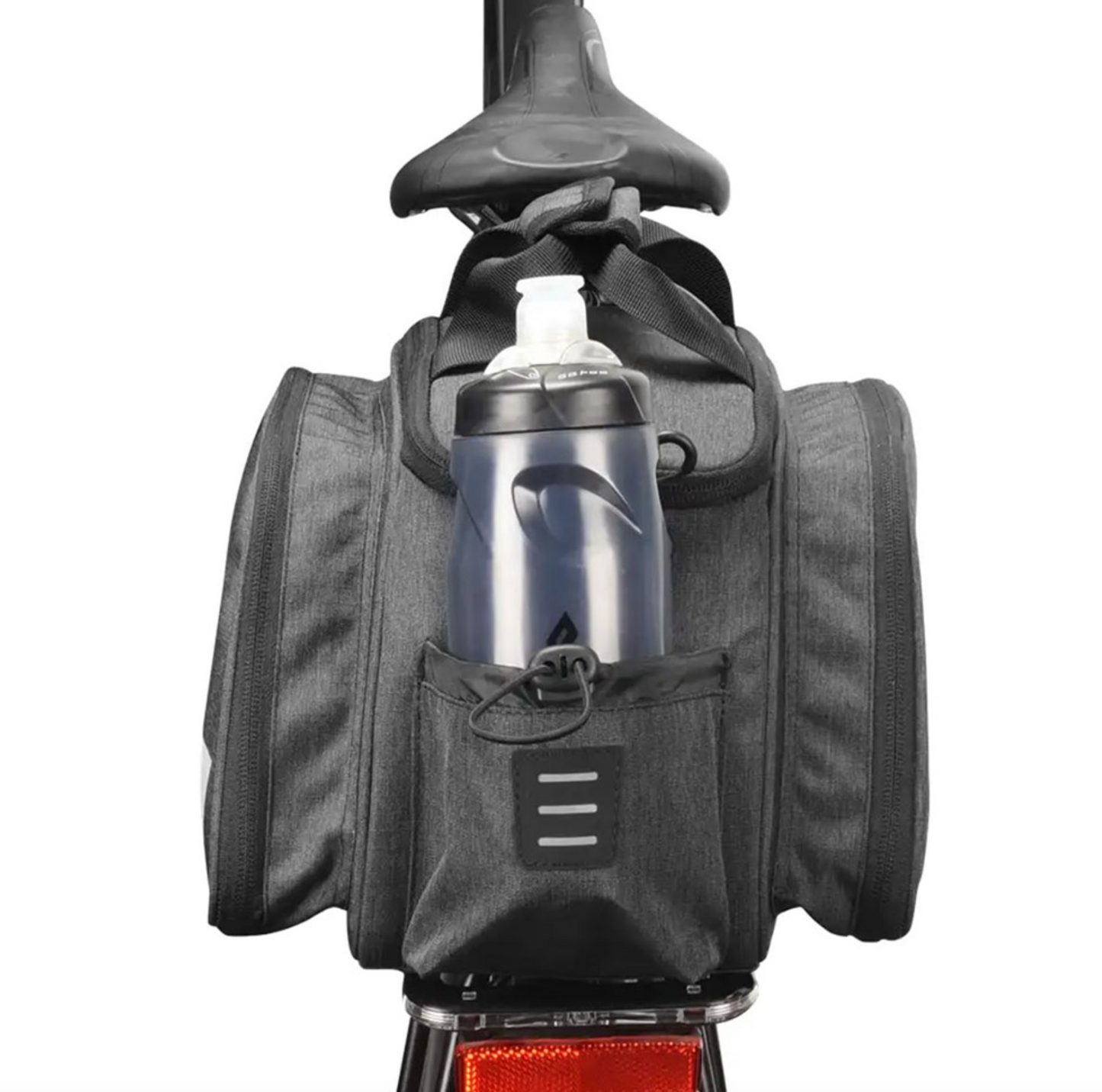 SAHOO TOP PANNIER RACK BIKE TRUNK BAG - EXPANDABLE 8L