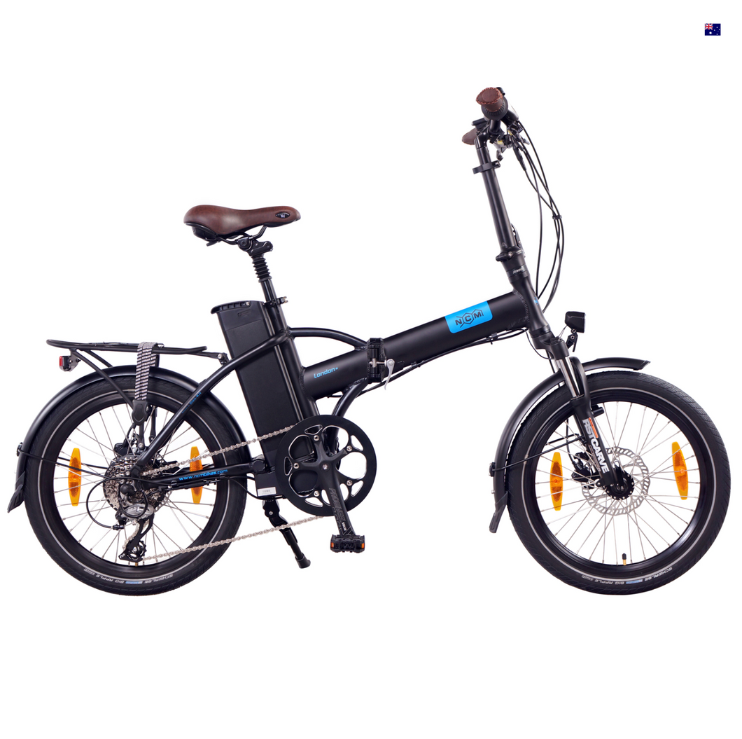 NCM London Plus Folding E-Bike, 250W, 36V 19Ah 684Wh Battery, Size 20