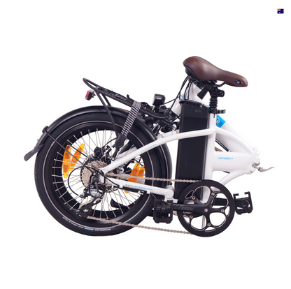 NCM London Plus Folding E-Bike, 250W, 36V 19Ah 684Wh Battery, Size 20"