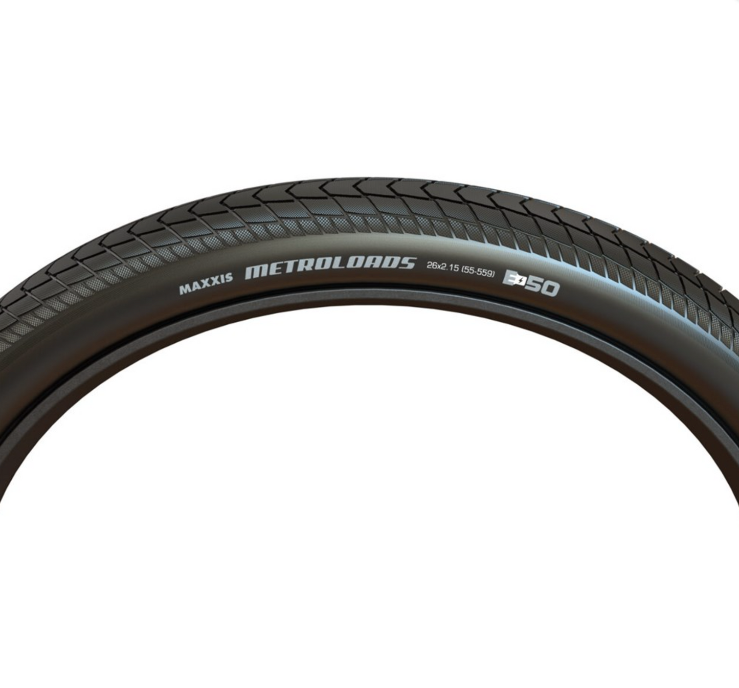 MAXXIS Metroloads Commuter Cargo - 20x2.15 (55-40) E-50 70kg Load Wirebead - Reflective Strip