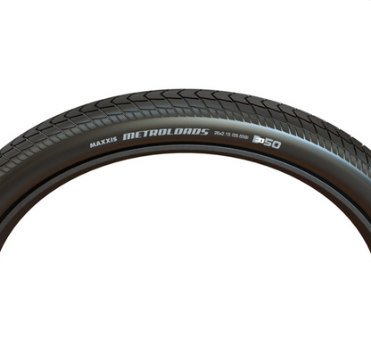 MAXXIS Metroloads Commuter Cargo - 20x2.15 (55-40) E-50 70kg Load Wirebead - Reflective Strip