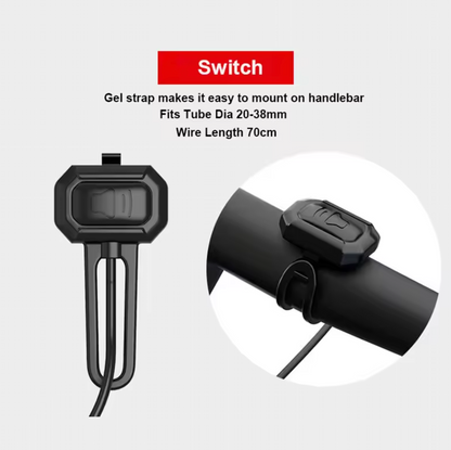 Electronic Anti Theft Alarm / Bell. Loud 125db with remote control
