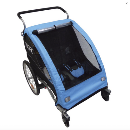 Deluxe 2 In 1 Trailer/Stroller - 2 Child