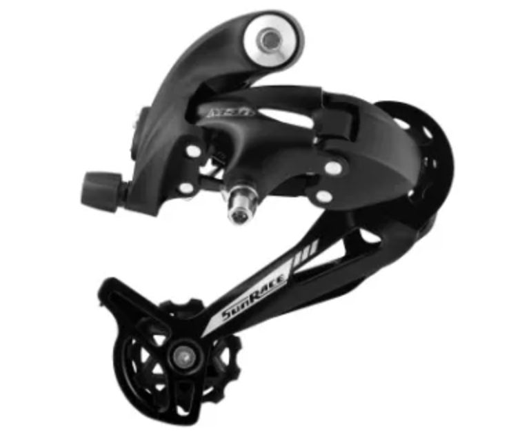 REAR DERAILLEUR - 7/8 Speed, Long Cage for 11-34T Cassette.