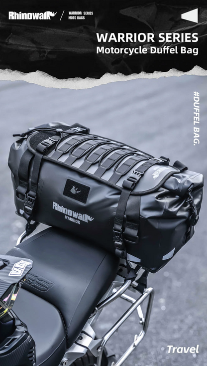 Rhinowalk Warrior Waterproof Motorcycle Tail Duffel Bag
