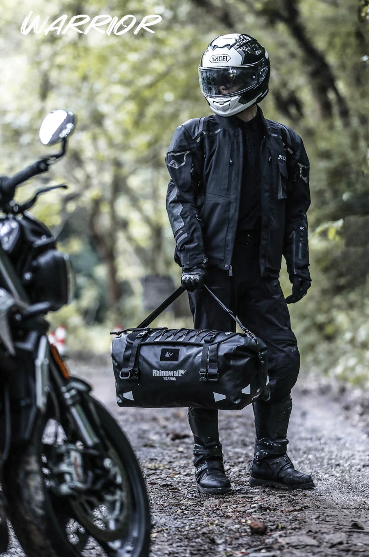 Rhinowalk Warrior Waterproof Motorcycle Tail Duffel Bag