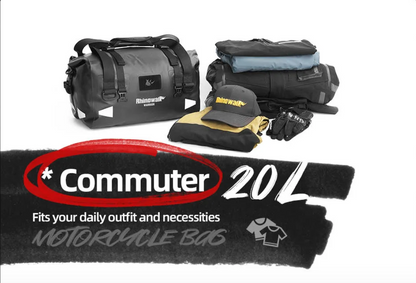 Rhinowalk Warrior Waterproof Motorcycle Tail Duffel Bag