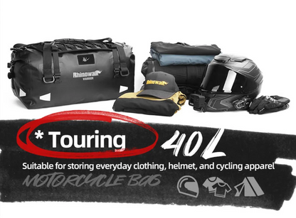 Rhinowalk Warrior Waterproof Motorcycle Tail Duffel Bag