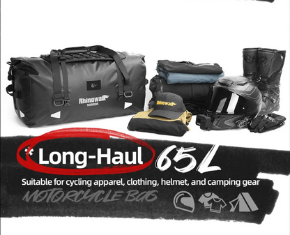 Rhinowalk Warrior Waterproof Motorcycle Tail Duffel Bag